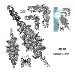 Tatuaj Henna #J014B Tatuaje corporale / Body painting